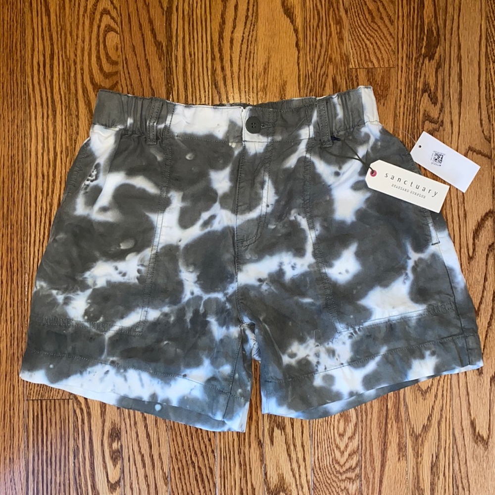 Tie dye shorts